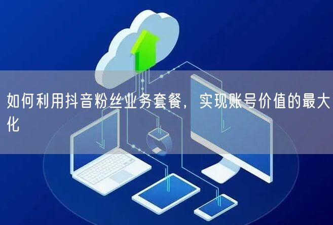 如何利用抖音粉丝业务套餐，实现账号价值的最大化